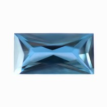 topaz albastru london bagheta pentru bijuterii