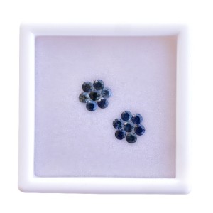Sapphire earrings set