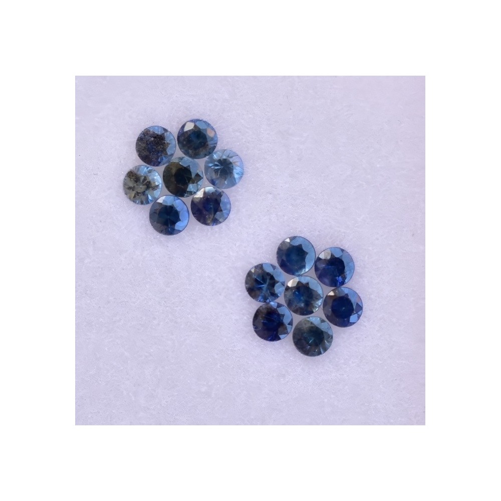 Sapphire earrings set