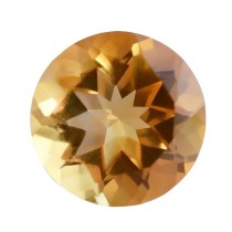 kerek sárga citrin 3 mm