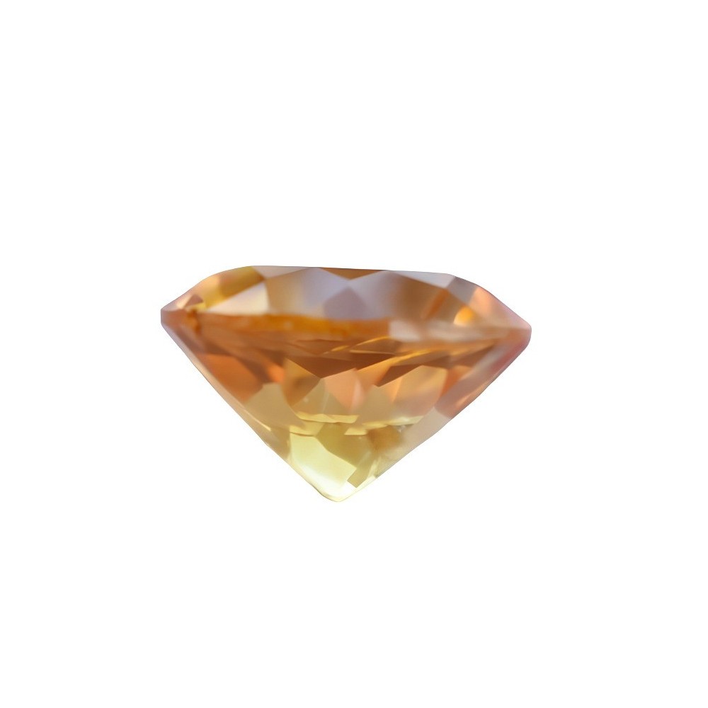 round yellow citrine 3 mm