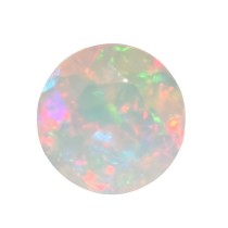 round white opal for jewelry
