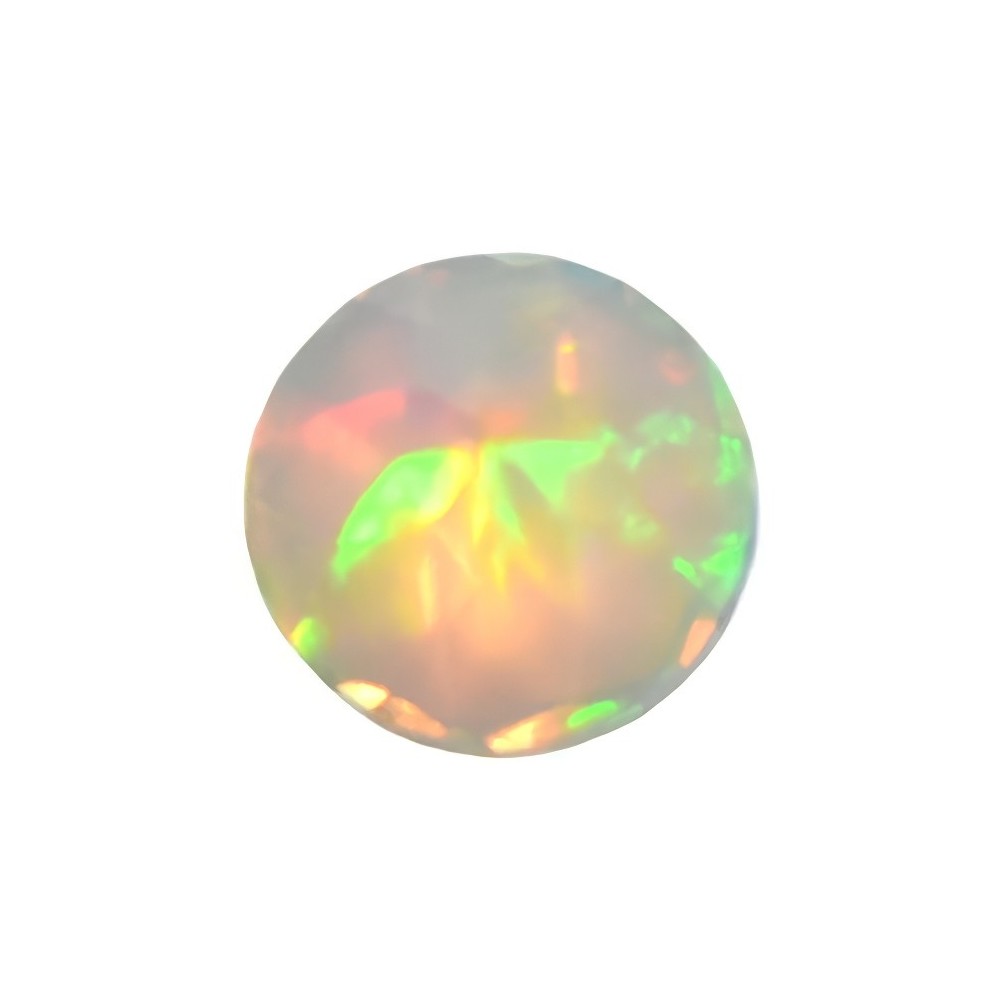 round white opal for jewelry