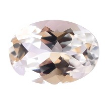 topaz alb natural pentru inel