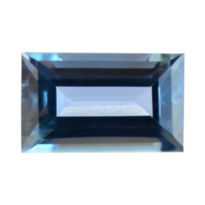 topaz albastru swiss bagheta pentru bijuterii