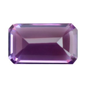 amethyst baguette 10x6 mm for pendant or ring