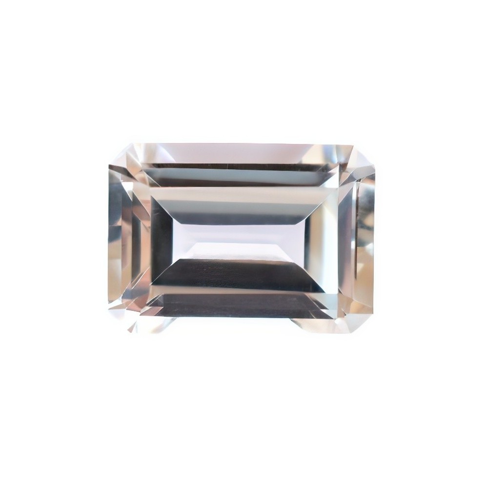 topaz alb natural dreptunghi pentru bijuterii