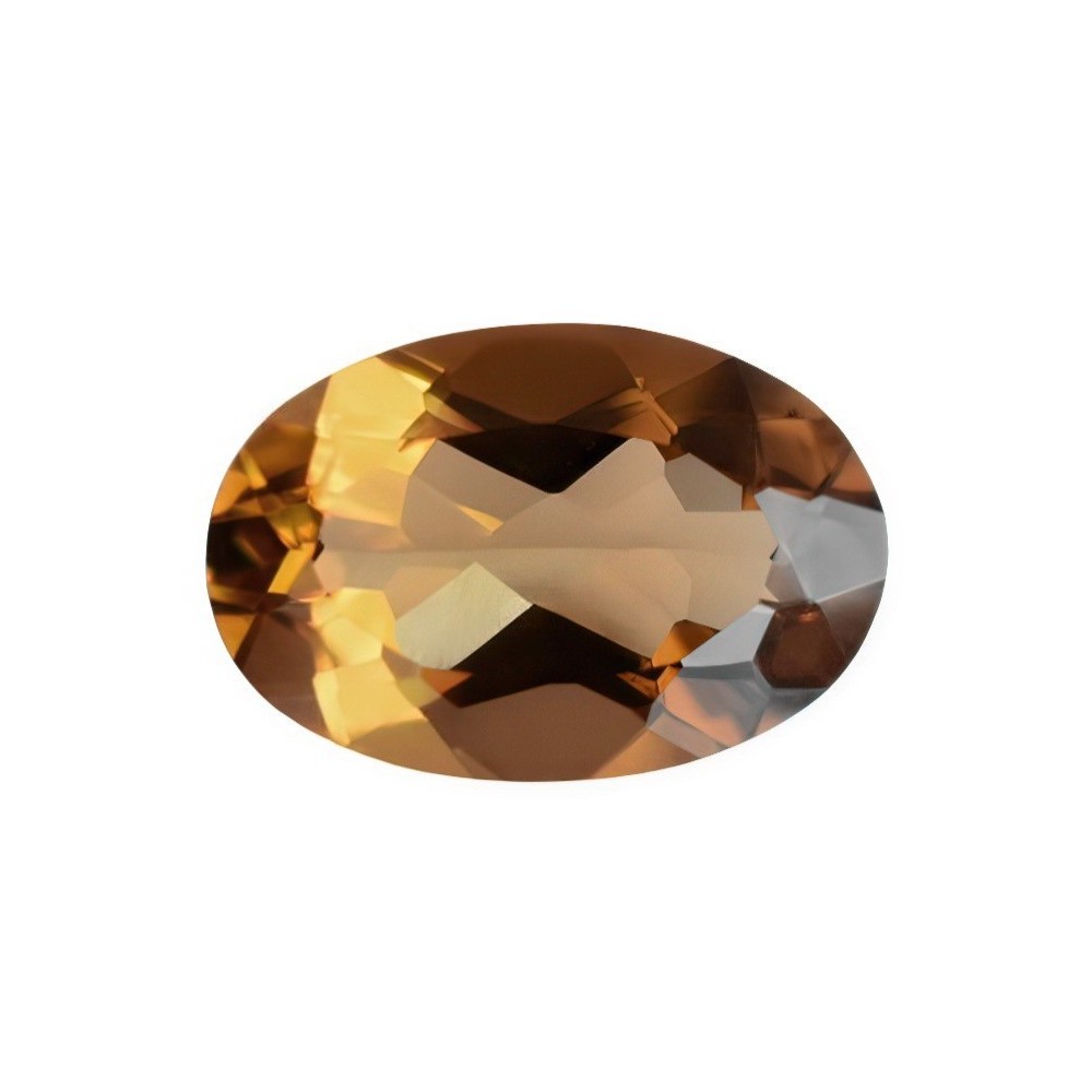 citrin madeira oval pentru inele
