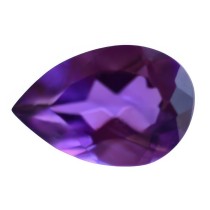 African purple pear amethyst for rings and earrings