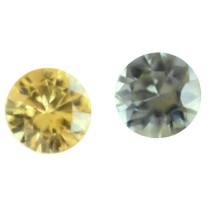 Lot safire galben verde