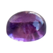 ametiszt lila ovális cabochon