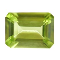 peridot natural dreptunghi pentru inele