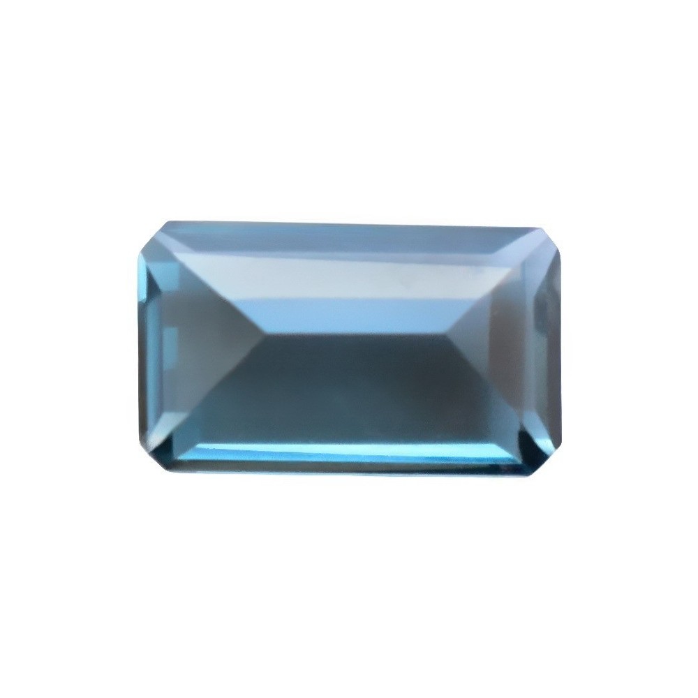 Topaz Albastru dreptunghi pentru bijuterii