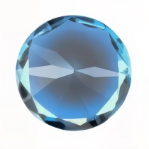 round blue topaz for jewelry 2