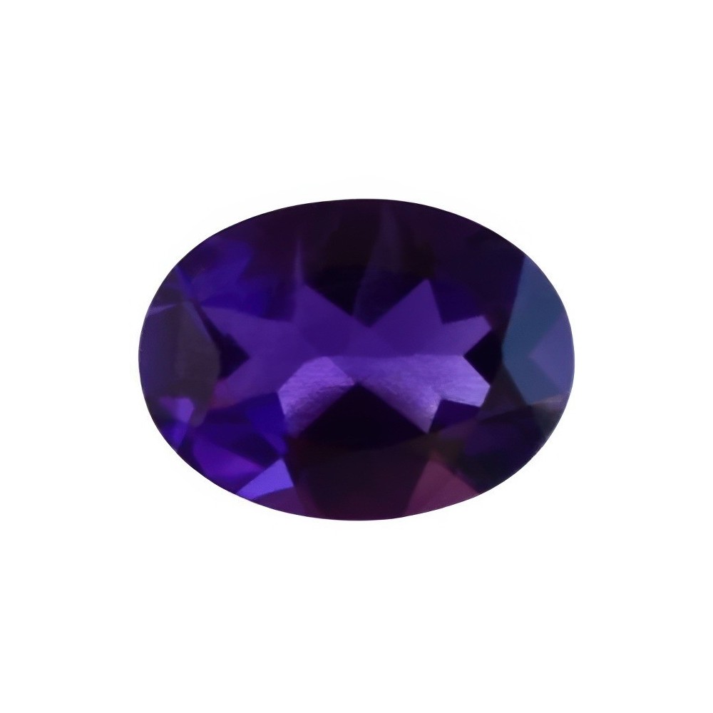 ametist violet oval