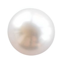 perla alba rotunda perforata tip buton