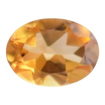 Yellow Citrine oval