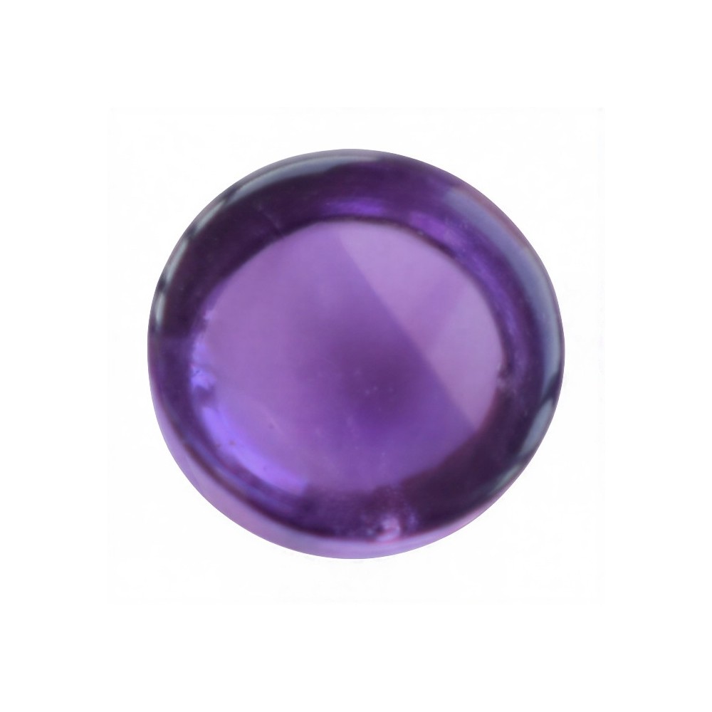 round Purple Amethyst