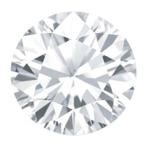 Lot 10 bucati Topaz Alb rotund 2