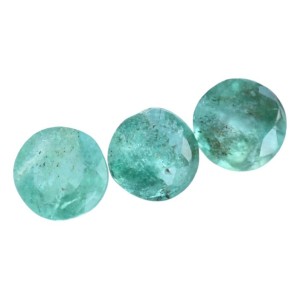 loose round emerald batch