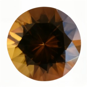 round brown madeira citrine