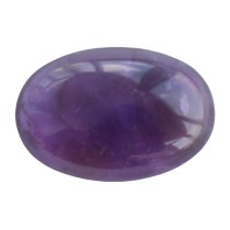 Semi-precious Stones - Oval Violet Amethyst for handmade jewelry