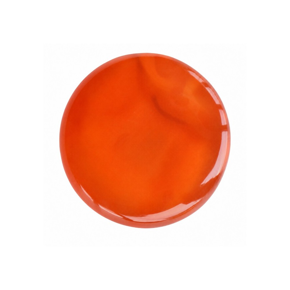 Carnelian Rosu Portocaliu rotund cabochon